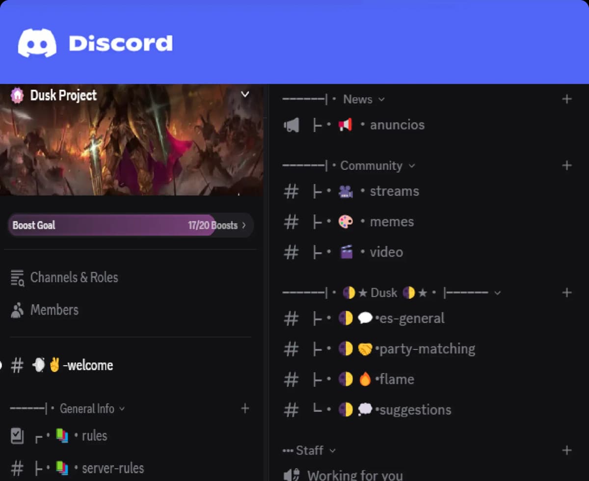 discord mockup
